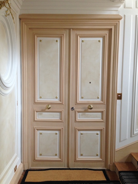 porte palière en faux bois