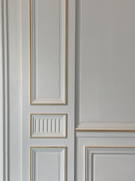 Filets décoratifs sur boiserie