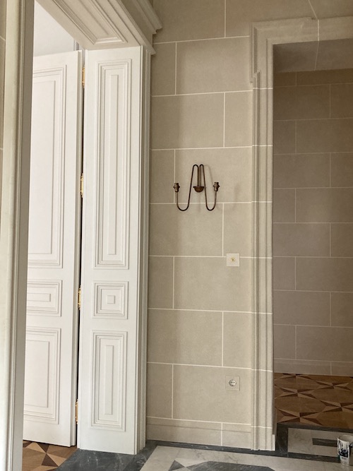 Rénovation cage d'escalier en pierre de taille