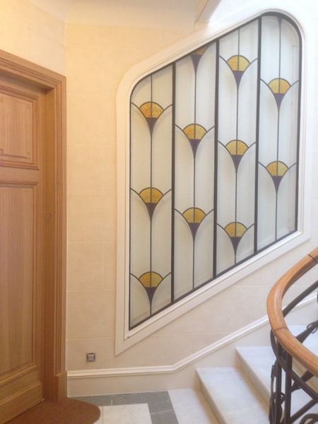 Cage d'escalier en pierre
